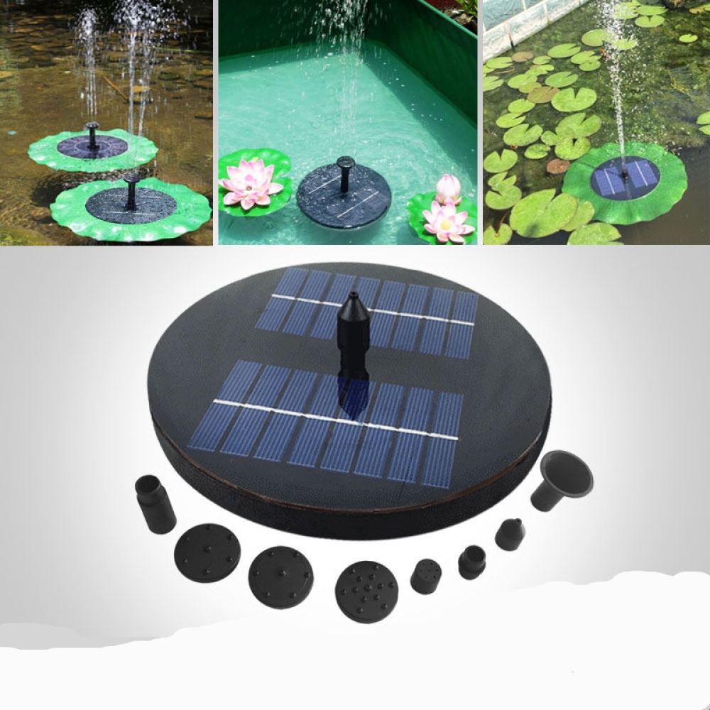Solar Floating Miniature Landscape Fountain for Home Garden JT-160F