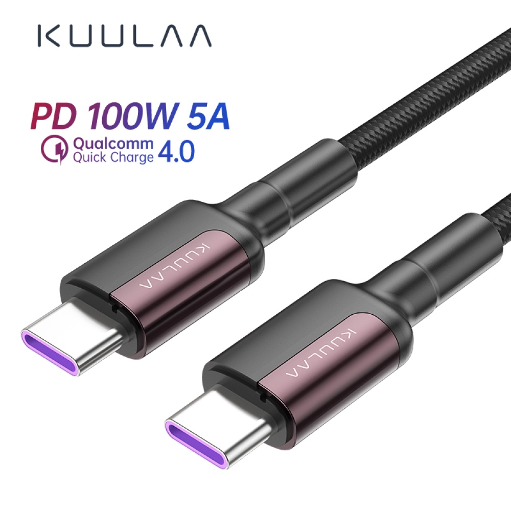 Pd100w 5a Type-c Interface Super Fast Charging Quick Charge Data Cable 3 meters - Image 2