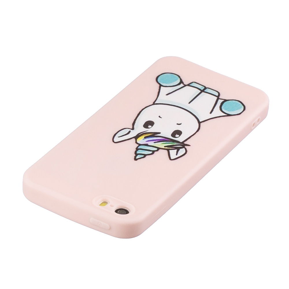 For iPhone 5 5S SE Phone Cases TPU Full Cover Cute Cartoon Painted Case Girls Mobile 6 - Image 2