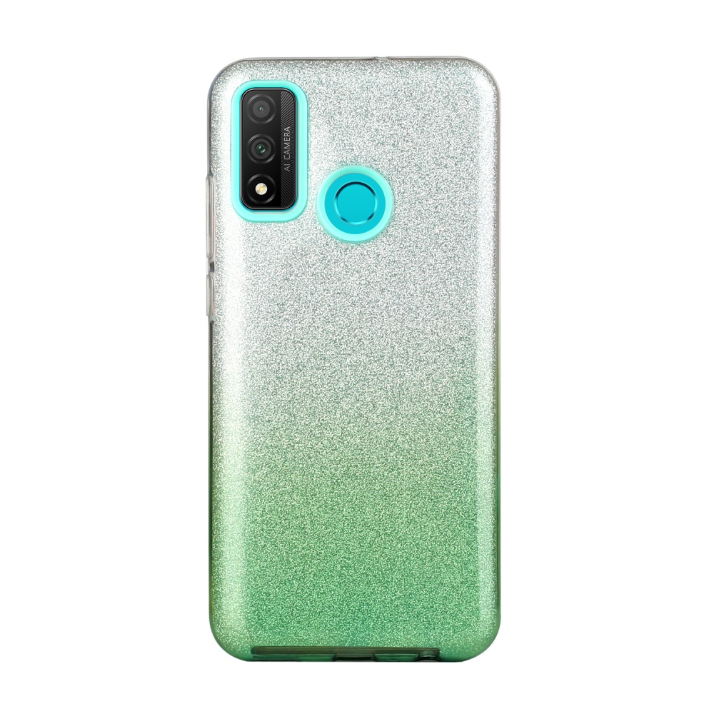 For HUAWEI Mate 30/Nova 5I pro/Mate 30 Pro/PSmart /Y5P/Y6P 2020 Phone Case Gradient Color Glitter Powder Cover with Airbag Bracket green - Image 2