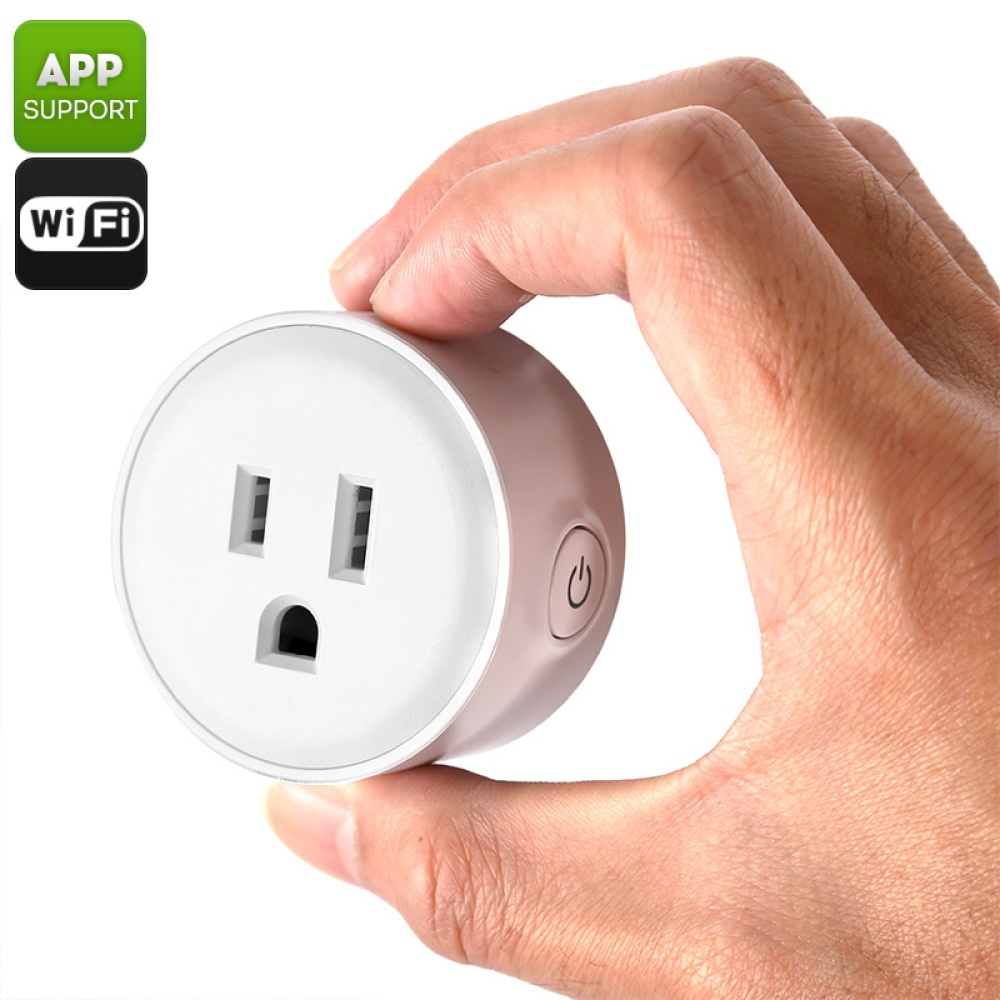 Smart WiFi Plug - Type-B USA, WiFi, App Support, iOS, Android