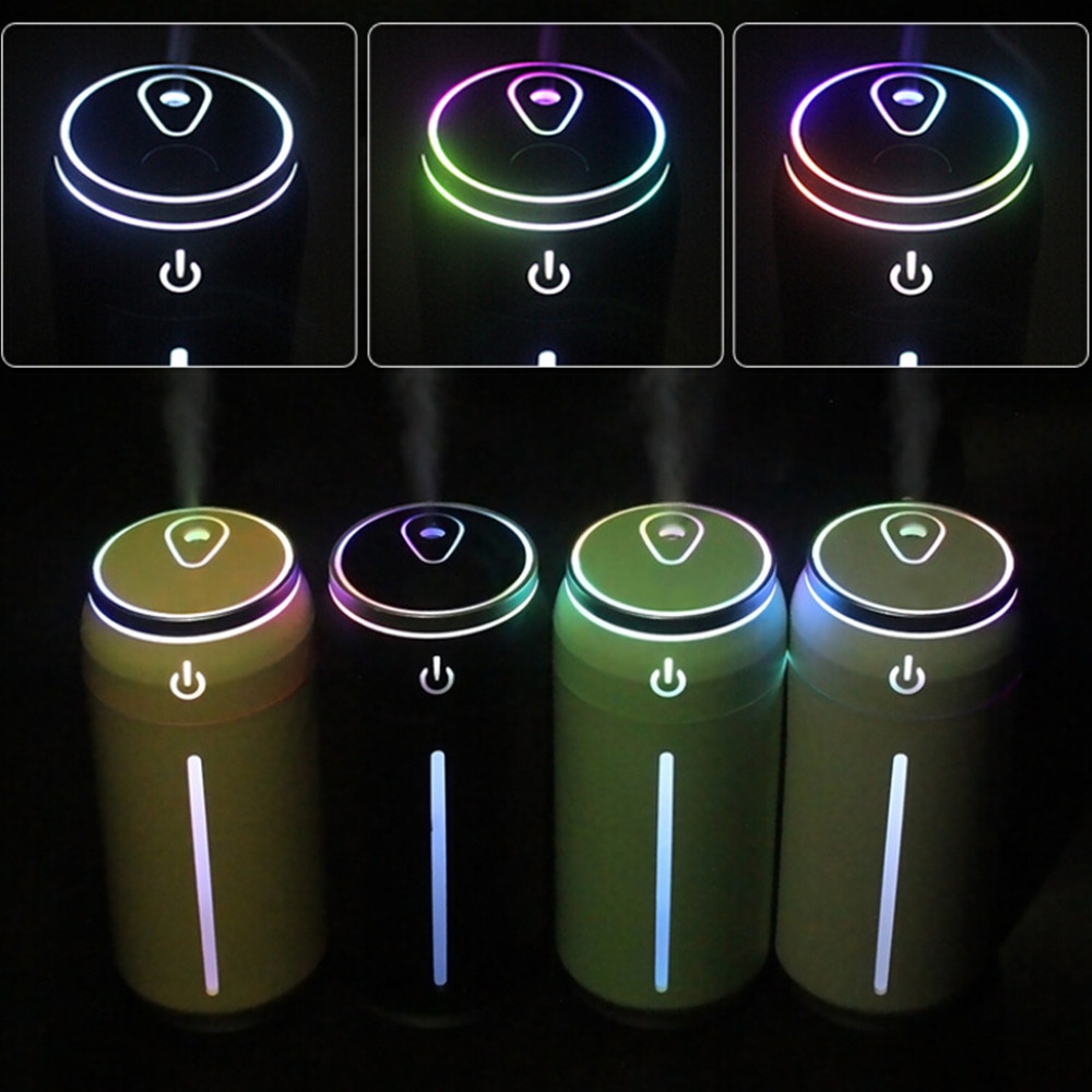 USB Mini Car Air Humidifier Diffuser Essential Oil Aroma Mist Purifier for Home Decoration black - Image 3