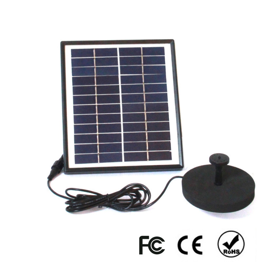 5W Solar Panel Powered Water Pump Garden Pool Pond Fish Aquarium Fountain DC35-1218 - Image 3