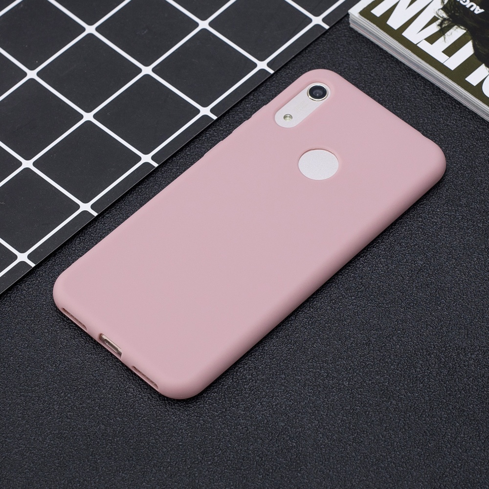 For HUAWEI Y6 2019 Lovely Candy Color Matte TPU Anti-scratch Non-slip Protective Cover Back Case 11 - Image 2