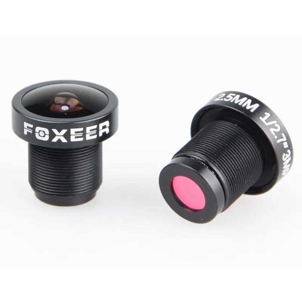 Foxeer 2.5mm 110 Degree F2.0 M12x0.5mm Lens IR Blocked Support for GoPro 2 as shown - Image 2