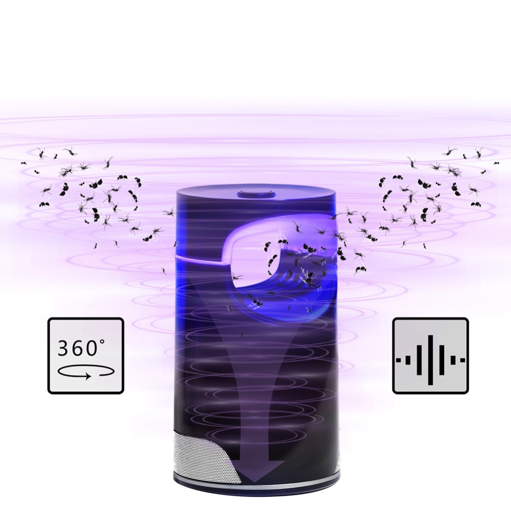 WiFi Smart Mosquito Killer Light USB Photocatalytic Anti for Home Bedroom Pregnant Woman 121*121*218MM