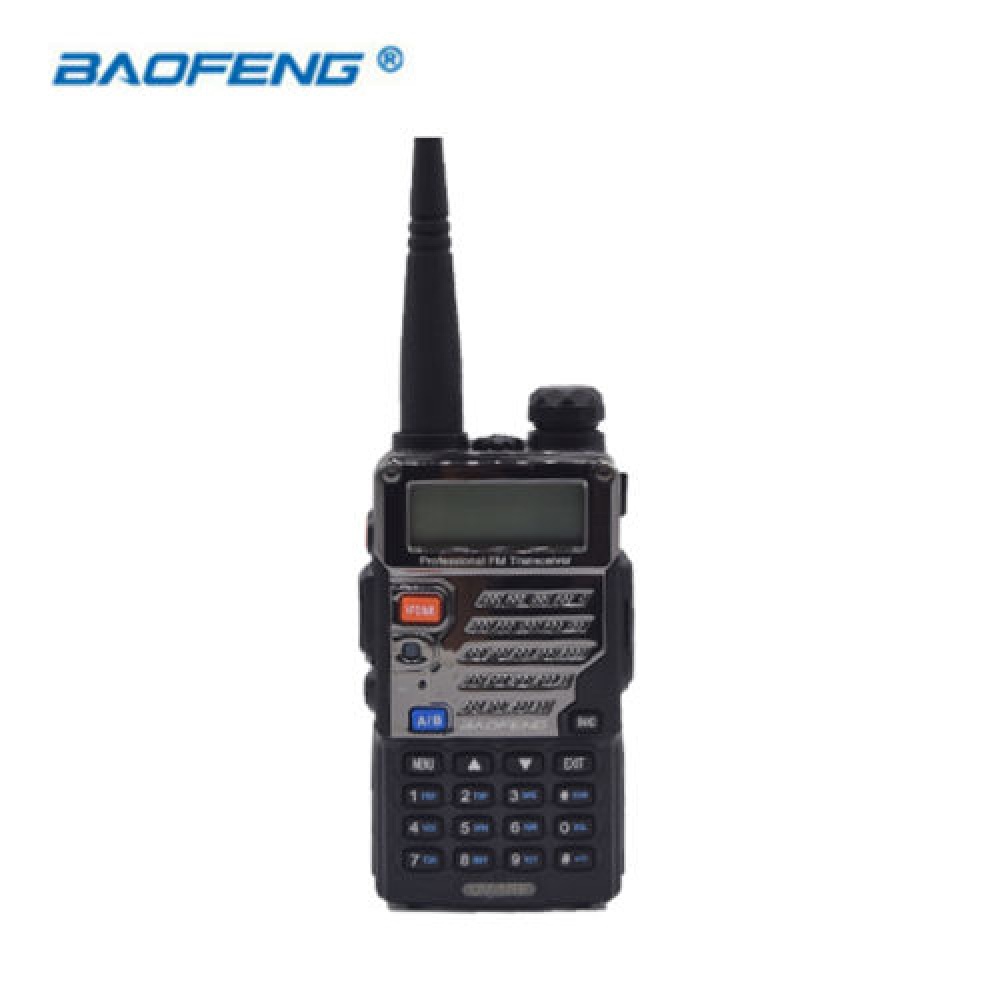 Original BAOFENG Two-Way Radio Interphone UV-5RE Plus Dual Band Black - Image 2