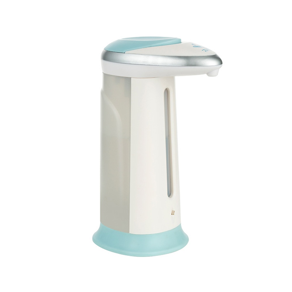 Liquid Soap Dispenser 400ML Automatic Smart Sensor Touchless ABS Electroplated Sanitizer Dispensador Bottle white