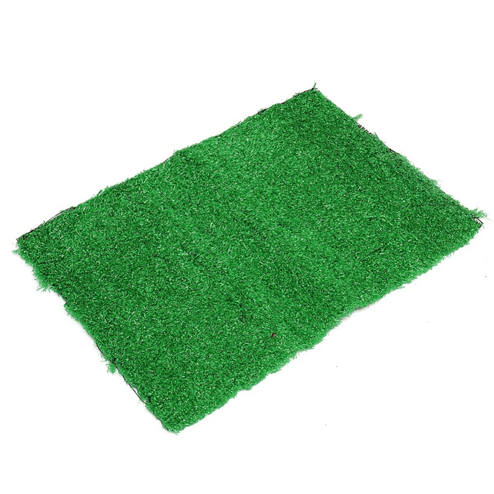 Pet Dog Cat Artificial Grass Toilet Mat Indoor Potty Trainer Turf Pad Supplies M