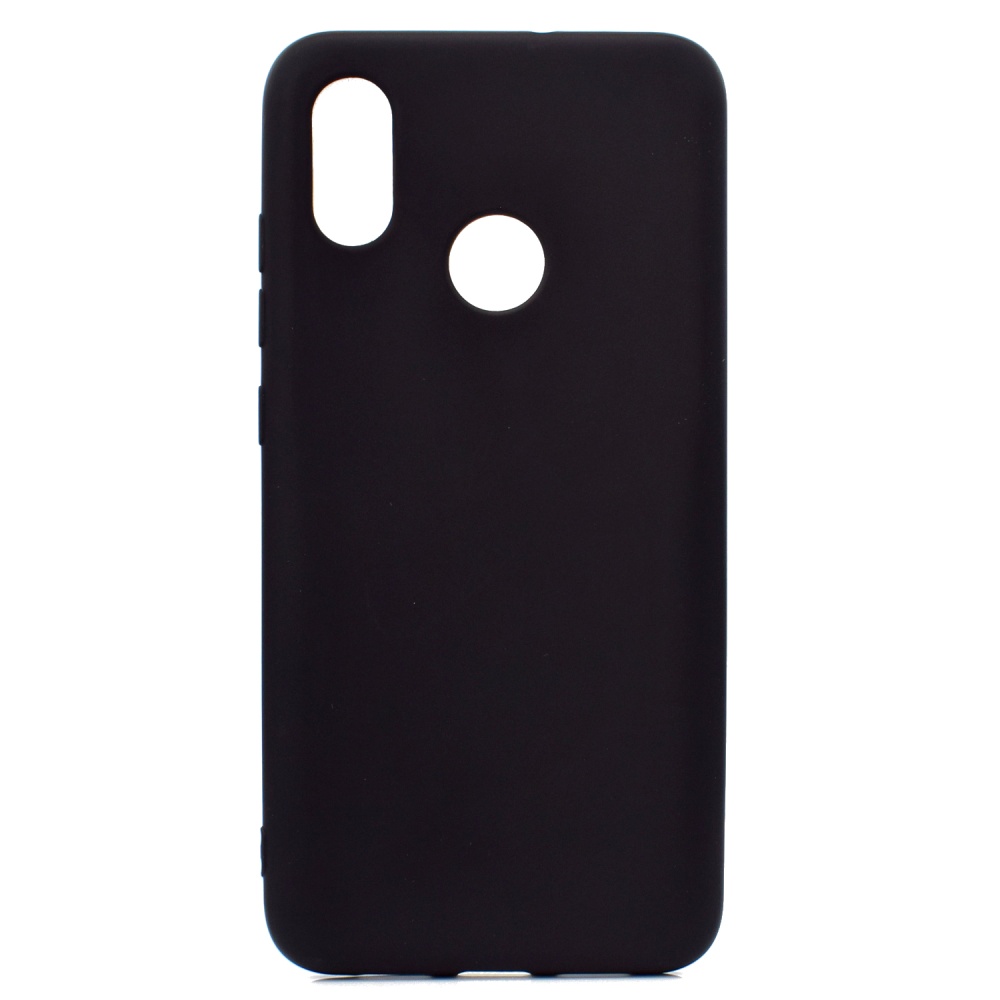 for XIAOMI Redmi S2 Lovely Candy Color Matte TPU Anti-scratch Non-slip Protective Cover Back Case black - Image 2