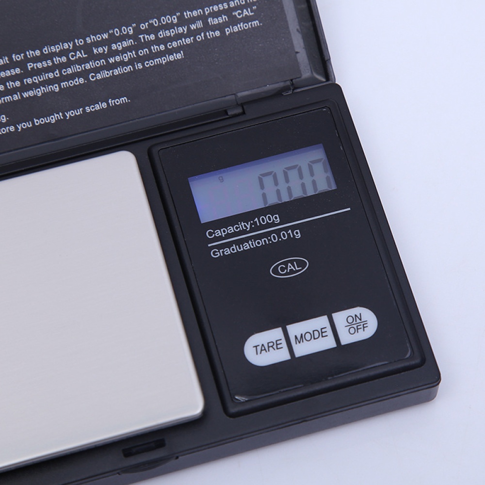 Precision Pocket Scales, Kitchen Jewelry Scales with LCD Display 100G/0.01G - Image 3