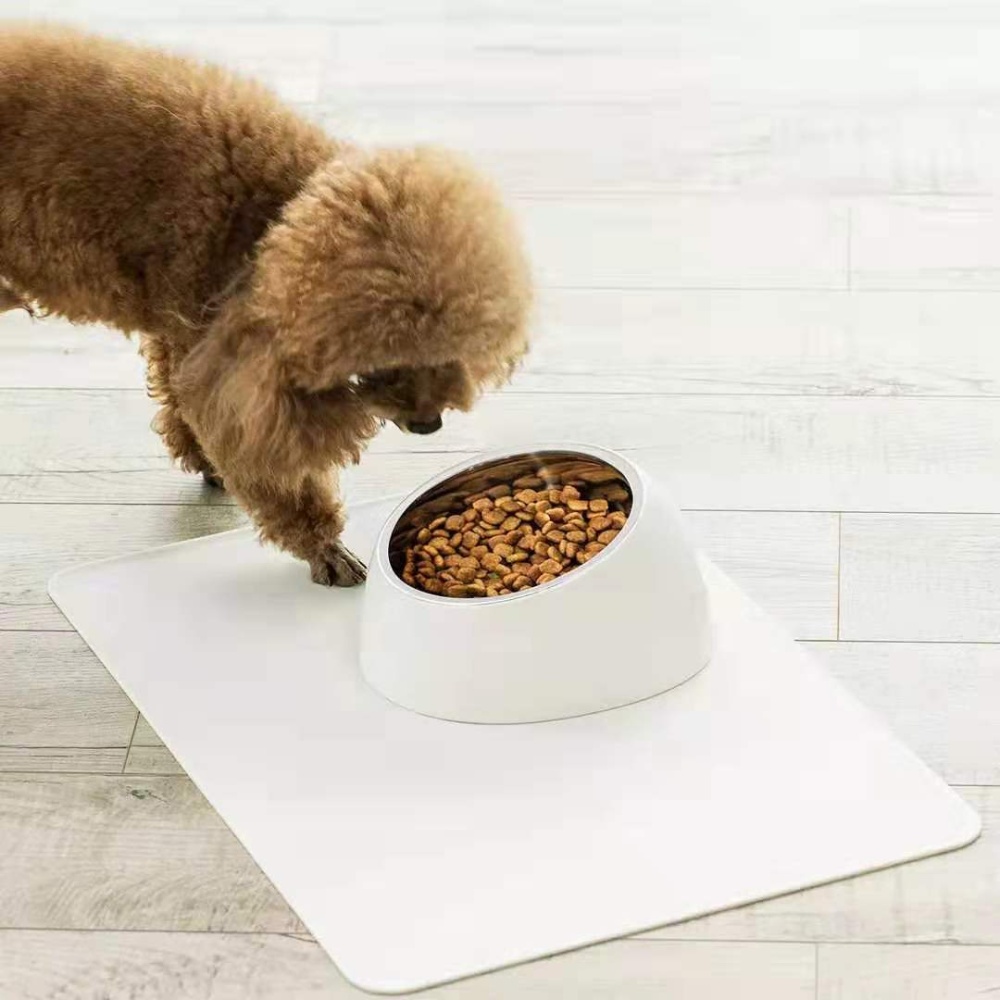 Xiaomi Youpin Stainless Steel Pet Dog Bowl Puppy Cats Food Drink Water Tilted Feeder With BaseSupplies Non-slip Feeding Dishes - Image 3