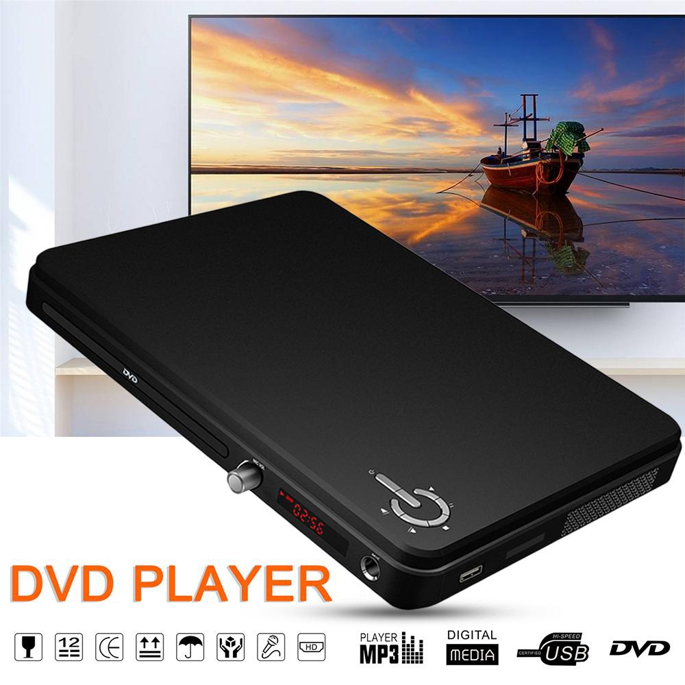 HDMI HD Mini Household EVD Player Study CD DVD Machine black_European regulations