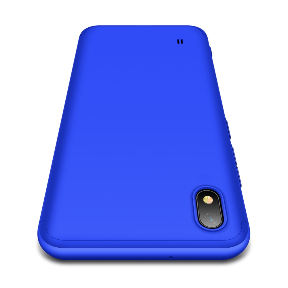 For Samsung A10 Ultra Slim PC Back Cover Non-slip Shockproof 360 Degree Full Protective Case blue - Image 2