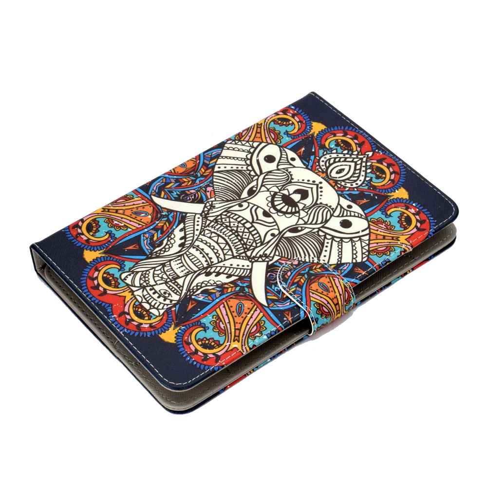 Universal 10Inches Laptop Protective Case with Front Snap Cute Cartoon Color Painted PU Cover owl - Image 2