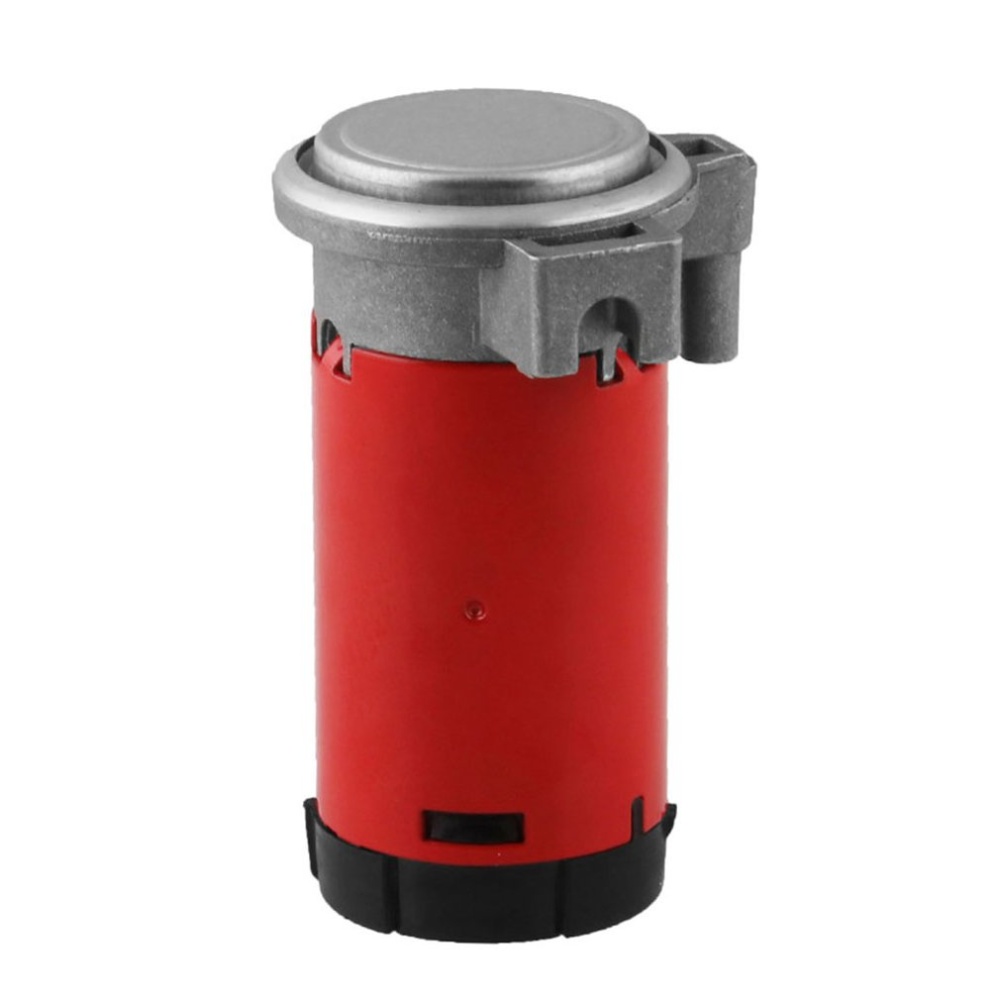 Universal Horn Air Pump 12v/24v Loud Car Train Siren Compressor Motorcycle Electric Machine Red - Image 2