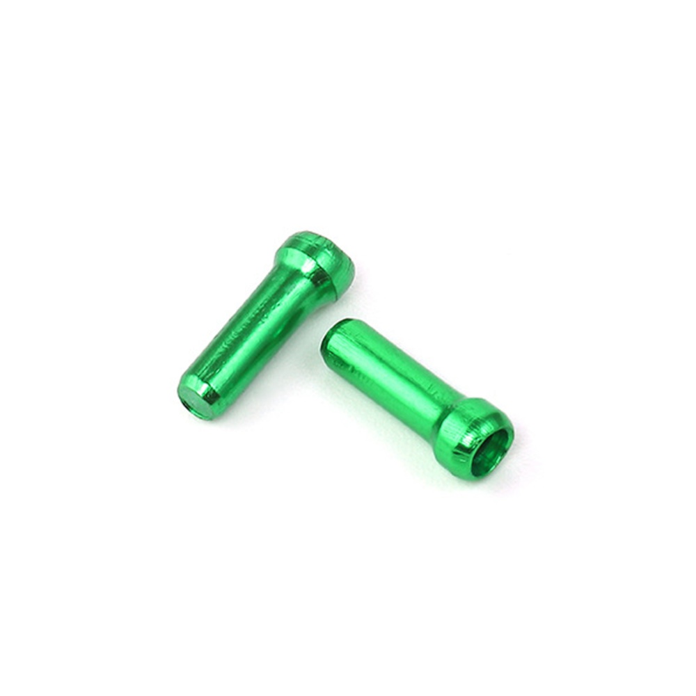 50 Pcs/set Bicycle Cable End Caps Alloy Brake Shifter Inner Tips Crimps Bicycles Derailleur Shift Wire Ferrules green - Image 3