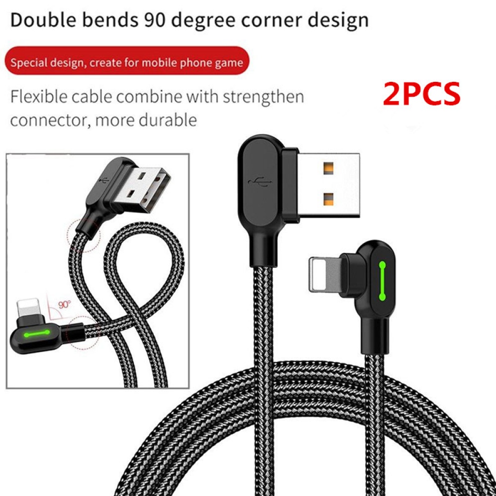 1Pc/2Pcs For iPhone X 8 Plus 7 Apple Interface USB Charger Cable Charging Data Cord - Image 3