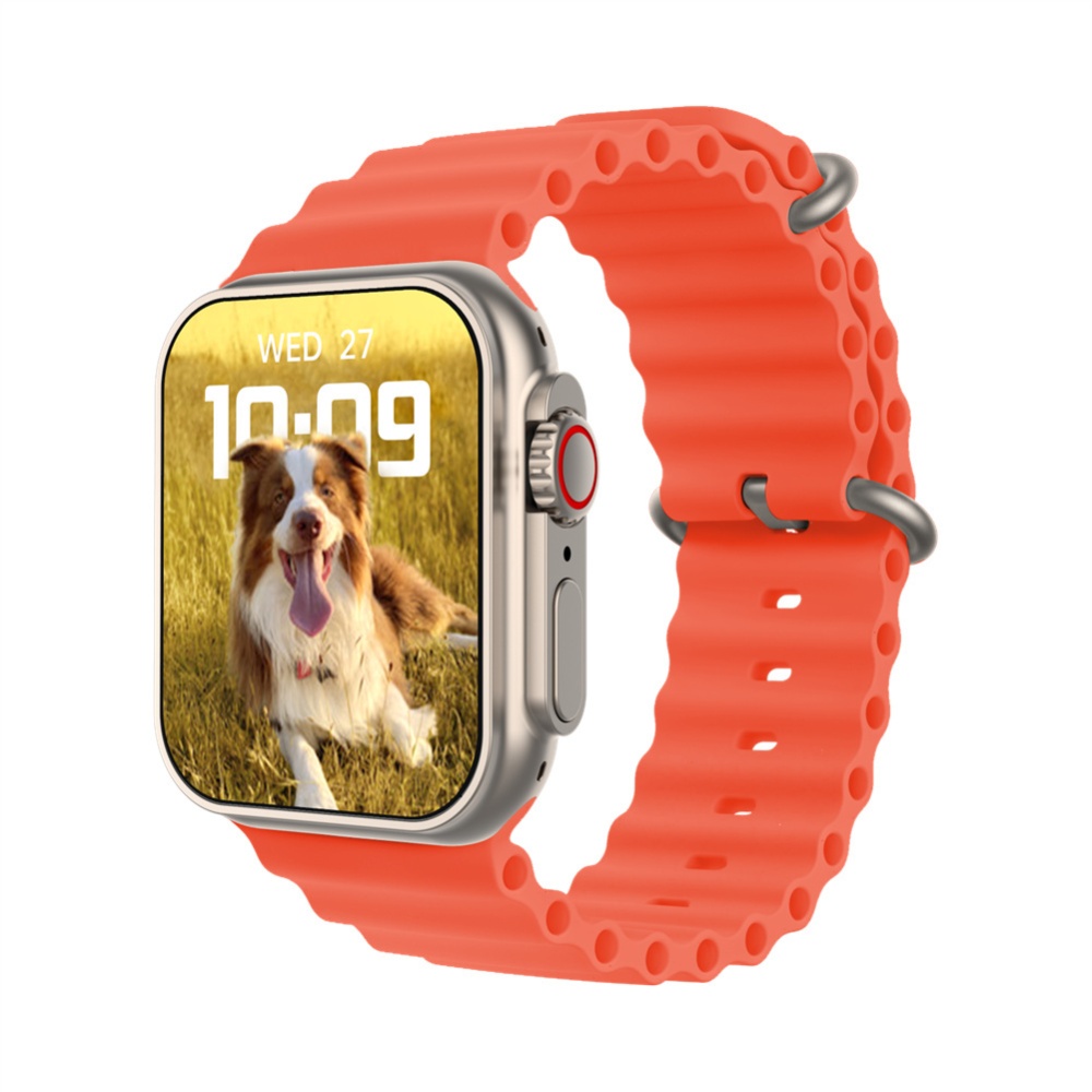 Mx8 Smart Watch with Bluetooth Headphone 2.02-Inch Waterproof Fitness Bracelet