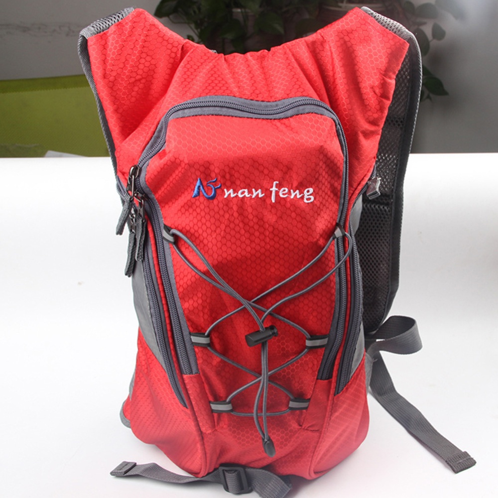 Riding Water Bag Backpack Bicycle 5L Sports Outdoor Cilmbing Travel Shoulders Single backpack red - Image 3