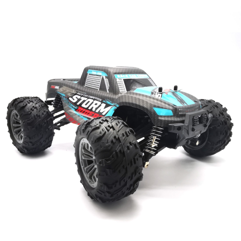 RB-G167 1:14 2.4G 36KM Brush 4WD High Speed Remote Control Car Full-scale high-speed car (blue)_1:14 - Image 3