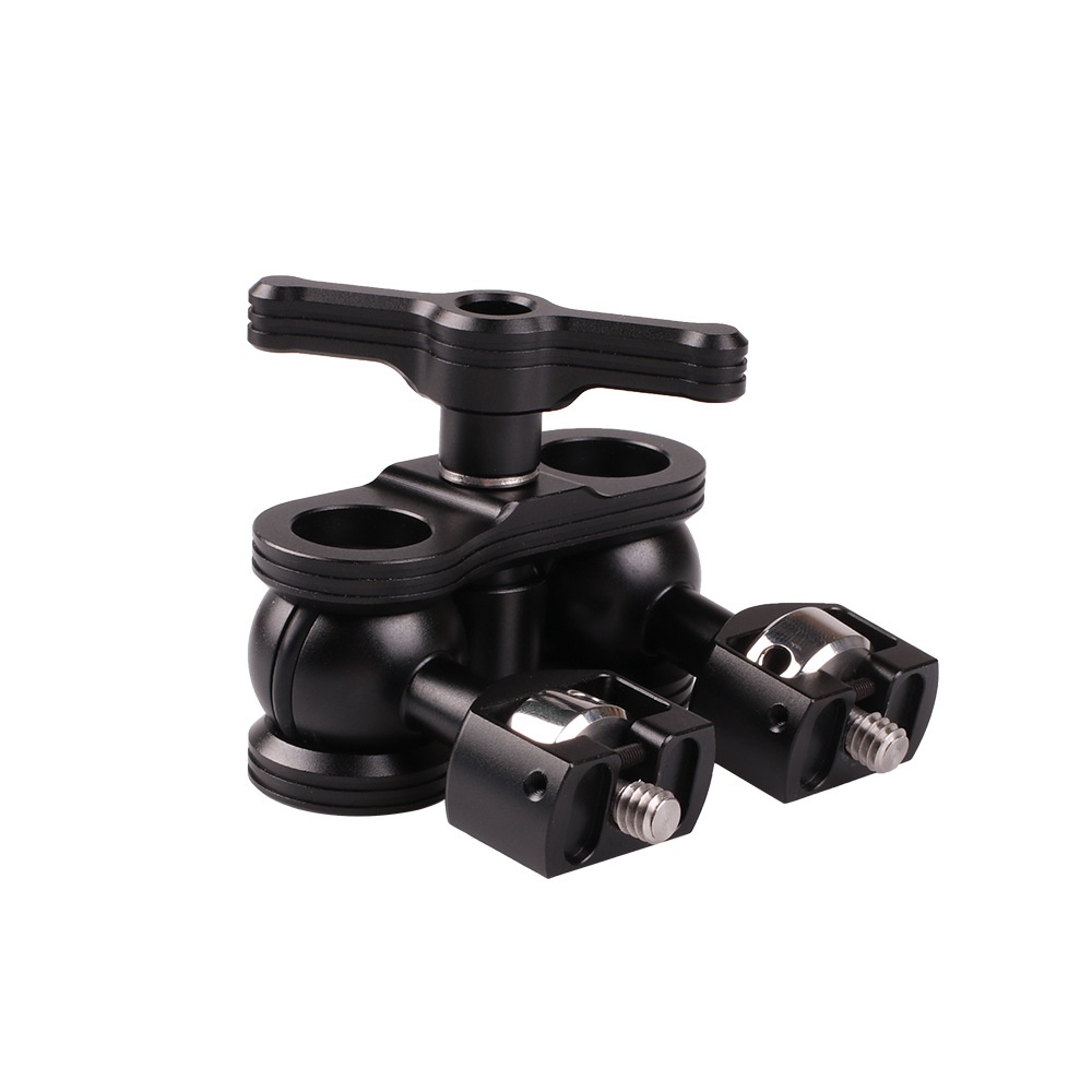 Camera Holder Connecting Arm Tripod Mobile Photography Fill Light Universal Magic Bracket Black - Image 3