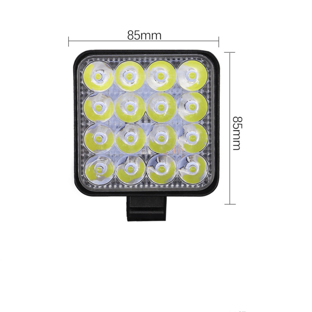 4pcs Led Work Light Bar Flood Spot Lights Driving Lamp Offroad Car Truck Suv 48w White light 2 pcs - Image 3