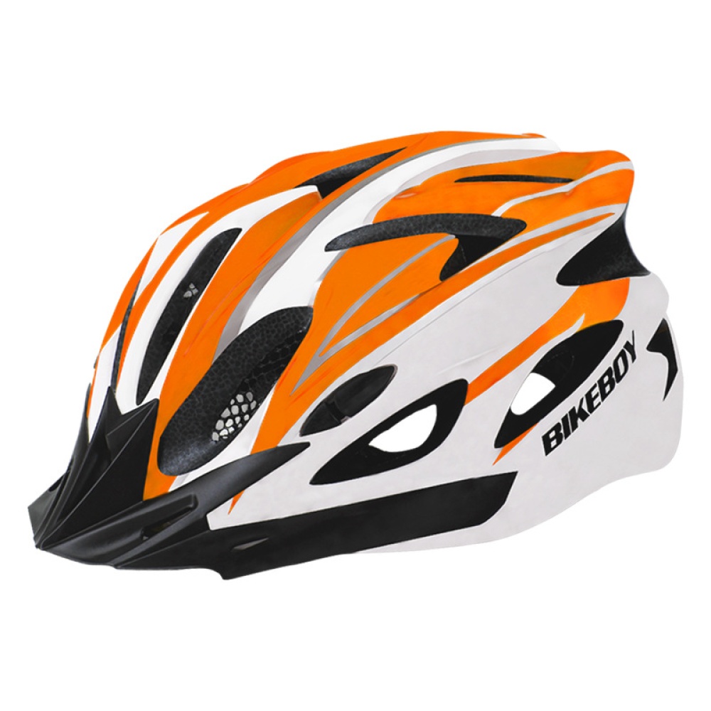 Bicycle Riding Helmet Road Bike Equipment Mountain Safe Hat Balance Men And Women Orange white_Free size - Image 3