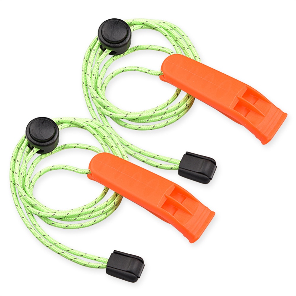 Emergency Whistles Outdoor Survival Camping Adventure Whistle Trekking Rescue Tweeter(random Color) Random Color - Image 2