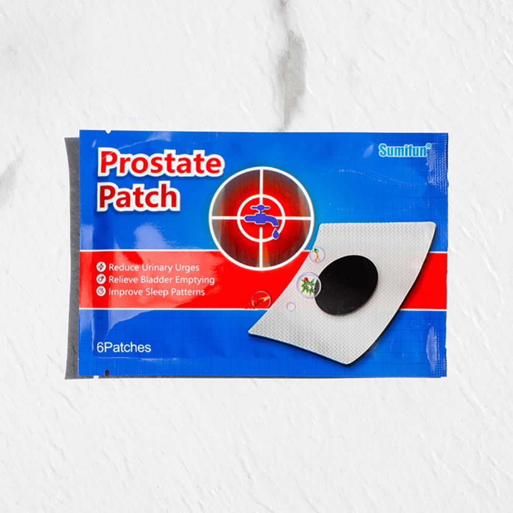 Prostate Treatment Patches Man Prostatic Navel Plaster Strengthen Kidney Herbs Medical Patch 6 pcs/bag - Image 2