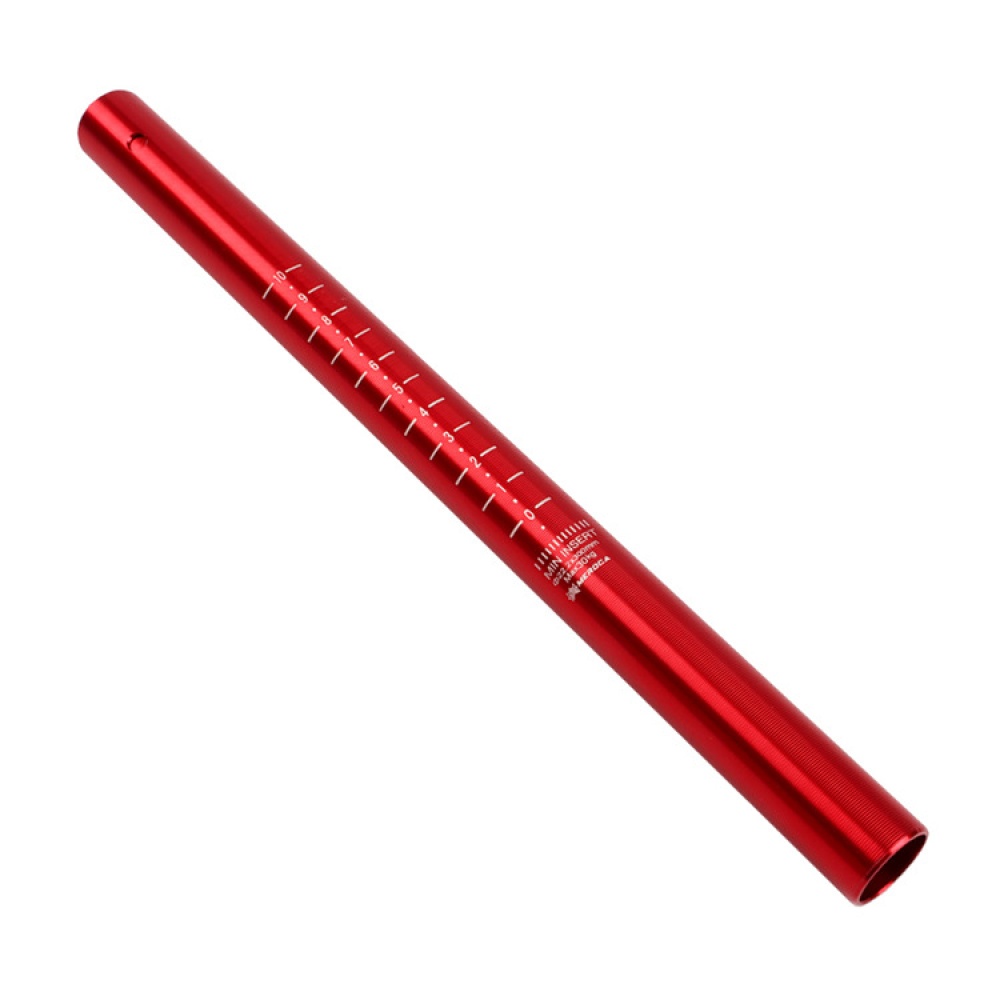 MEROCA Sliding Step Bike Accessories Aluminum Alloy Seat Tube Balance Seatpost 20mm*300mm red - Image 3