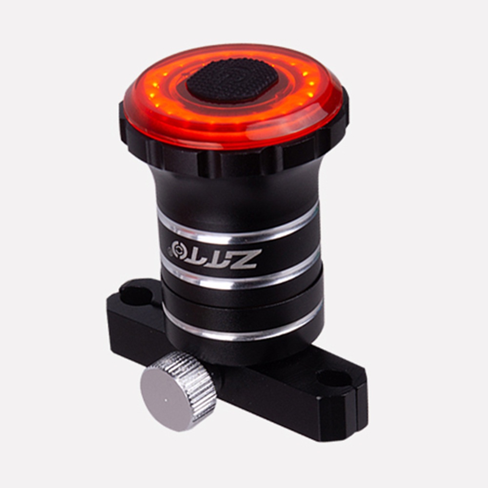 ZTTO Bicycle Inductive Brake Taillight Waterproof Cycling Front Rear USB Rechargeable Safe Warning 30LED 100 Lumen Light Cushion-mounted tai - Image 3