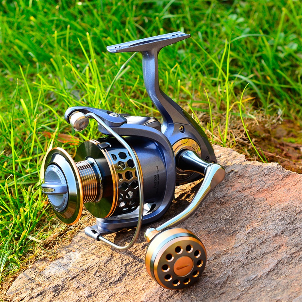 Fishing Reel Full Metal Wire Cup Sea Long Cast Spinning Model 7000 - Image 2