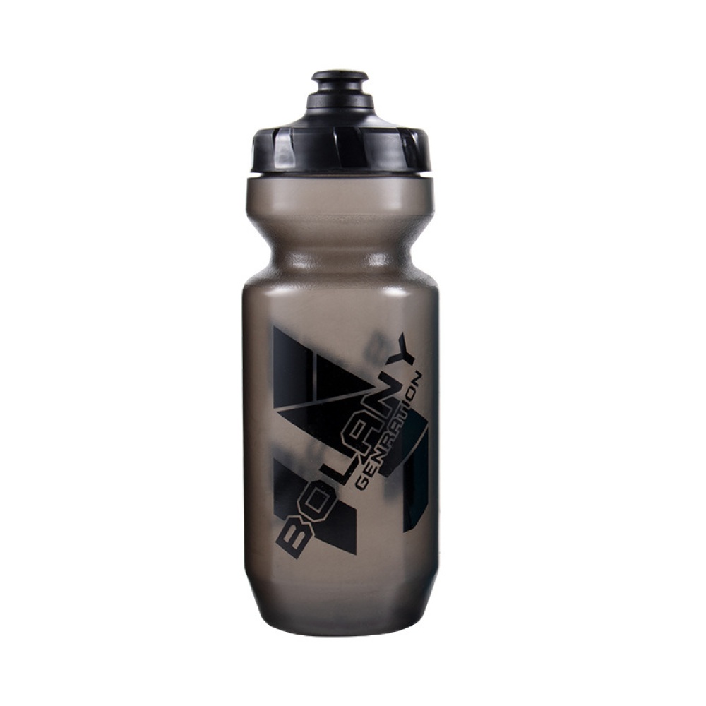 610ml Bike Water Bottle Bicycle Beverage Container For Outdoor Riding Fitness Trainig Transparent gray - Image 2