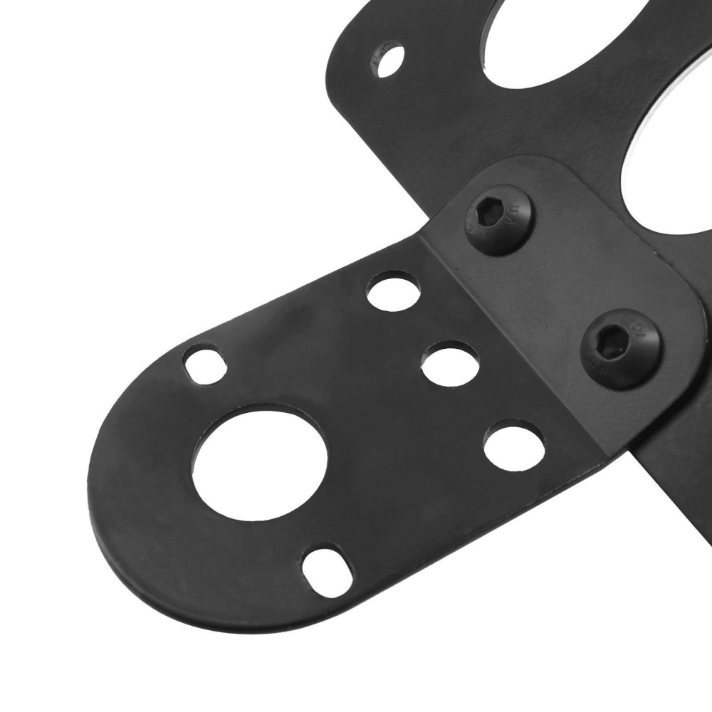 Strong Motorcycle License Plate Holder Bracket for Bobber Chopper black - Image 3