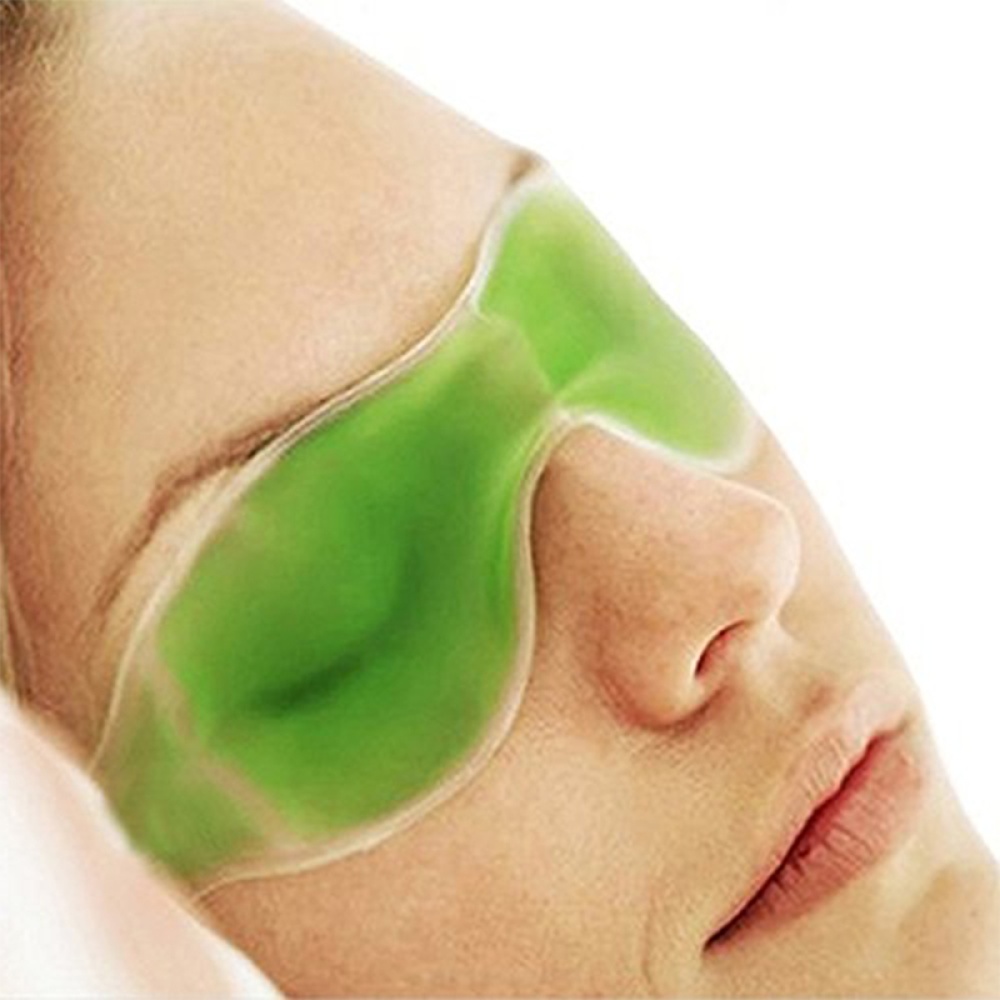 Gel Eye Mask Reusable Hot / Cold Therapeutic Patch Pack for Migraine Eyes Fatigue Pain Relief Random Color loans [19.5*5CM] - Image 3