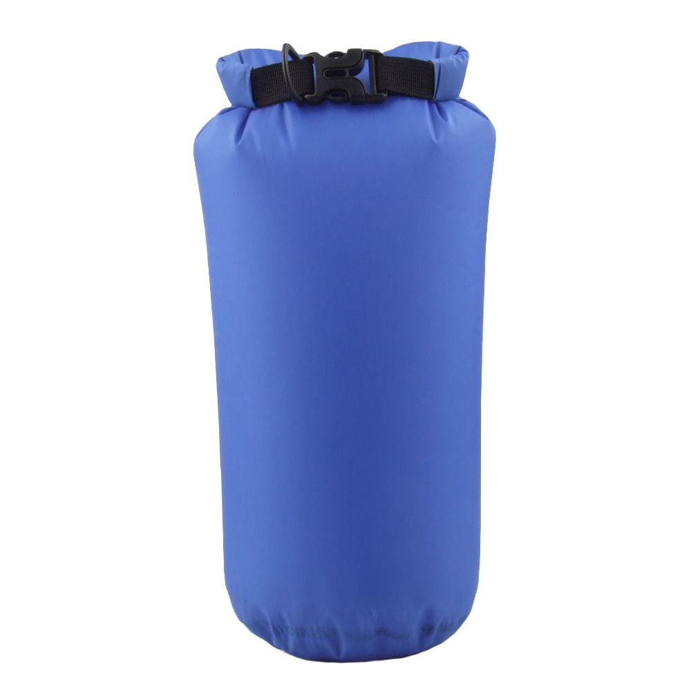 Outdoor Bag Camouflage Portable Rafting Diving Dry Sack PVC Waterproof Folding Swimming Storage for River Trekking Royal Blue (15L)_15L - Image 3