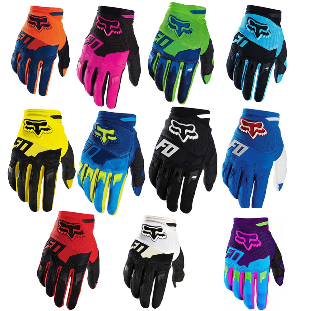 Full Finger Anti Skid Wear Resistance Racing Motorcycle Gloves Cycling Bicycle MTB Bike Riding Purple purple_S - Image 3