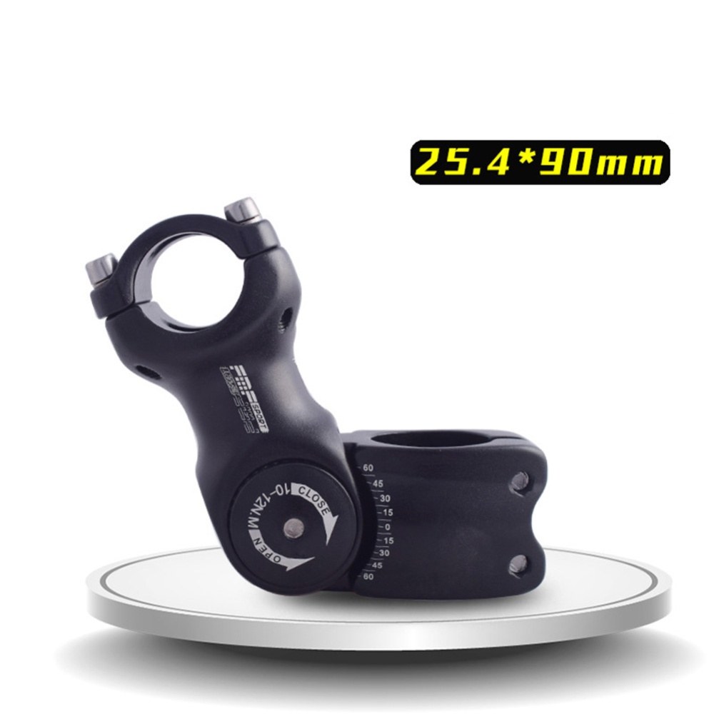 Adjustable Bicycle Stem Riser 25.4mm/31.8mm Road Mountain Bike Aluminum Alloy Parts Cycling Accessories MTB handle 25.4*90mm - Image 3