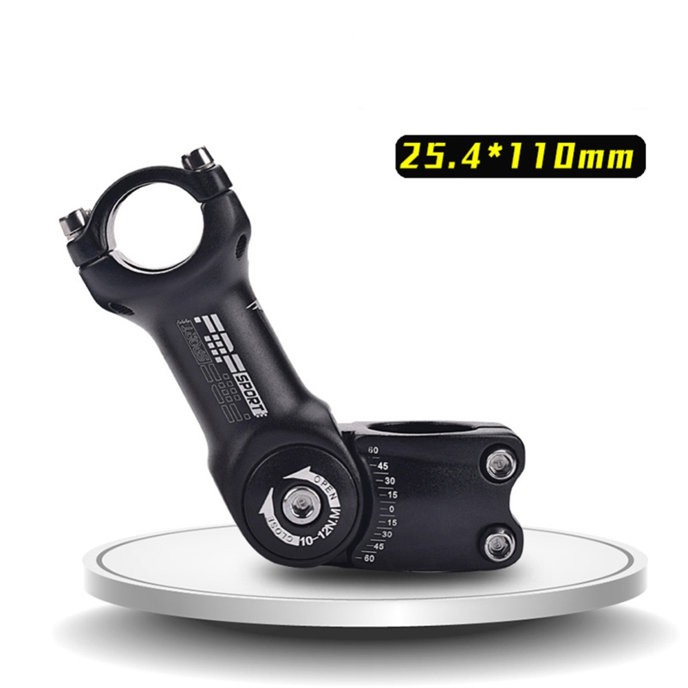 Adjustable Bicycle Stem Riser 25.4mm/31.8mm Road Mountain Bike Aluminum Alloy Parts Cycling Accessories MTB handle 25.4*90mm - Image 2