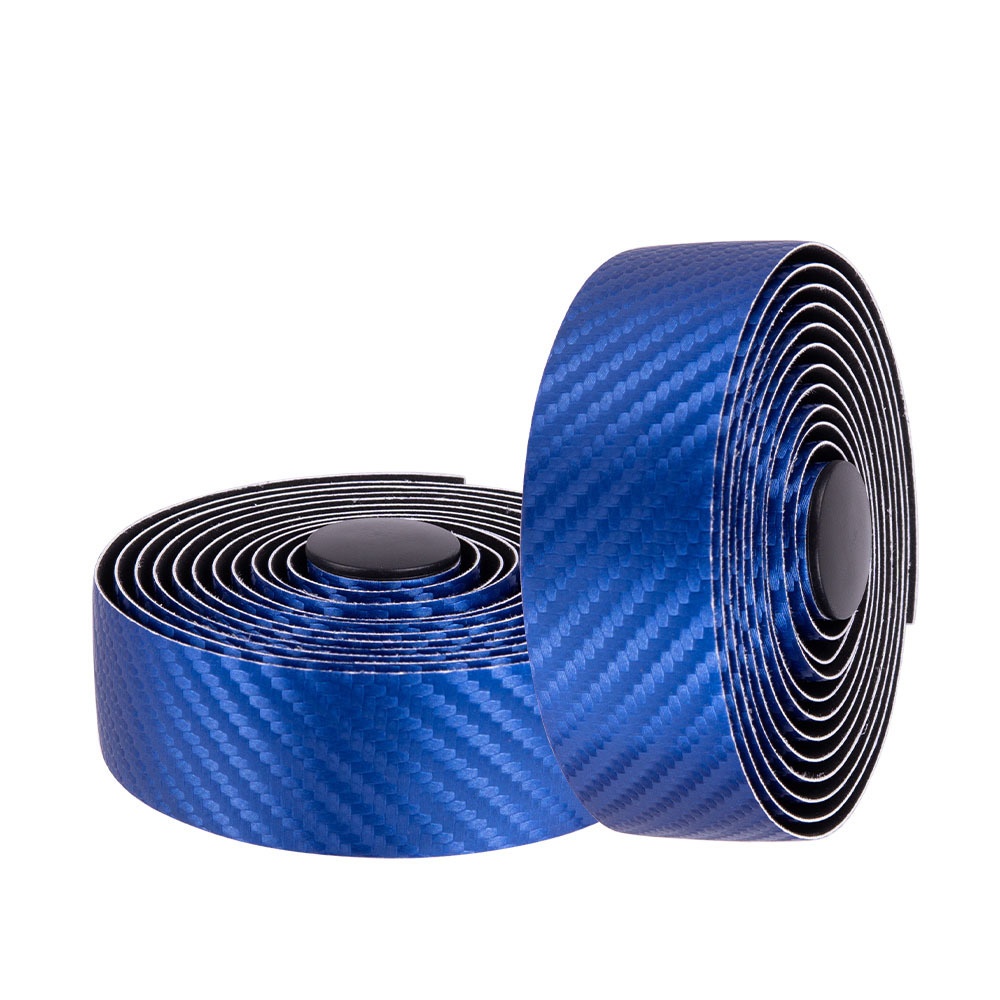 Mtb Handlebar Tape Road Bike Sports Bicycle Anti-slip Belt Strap Carbon Fiber blue - Image 2