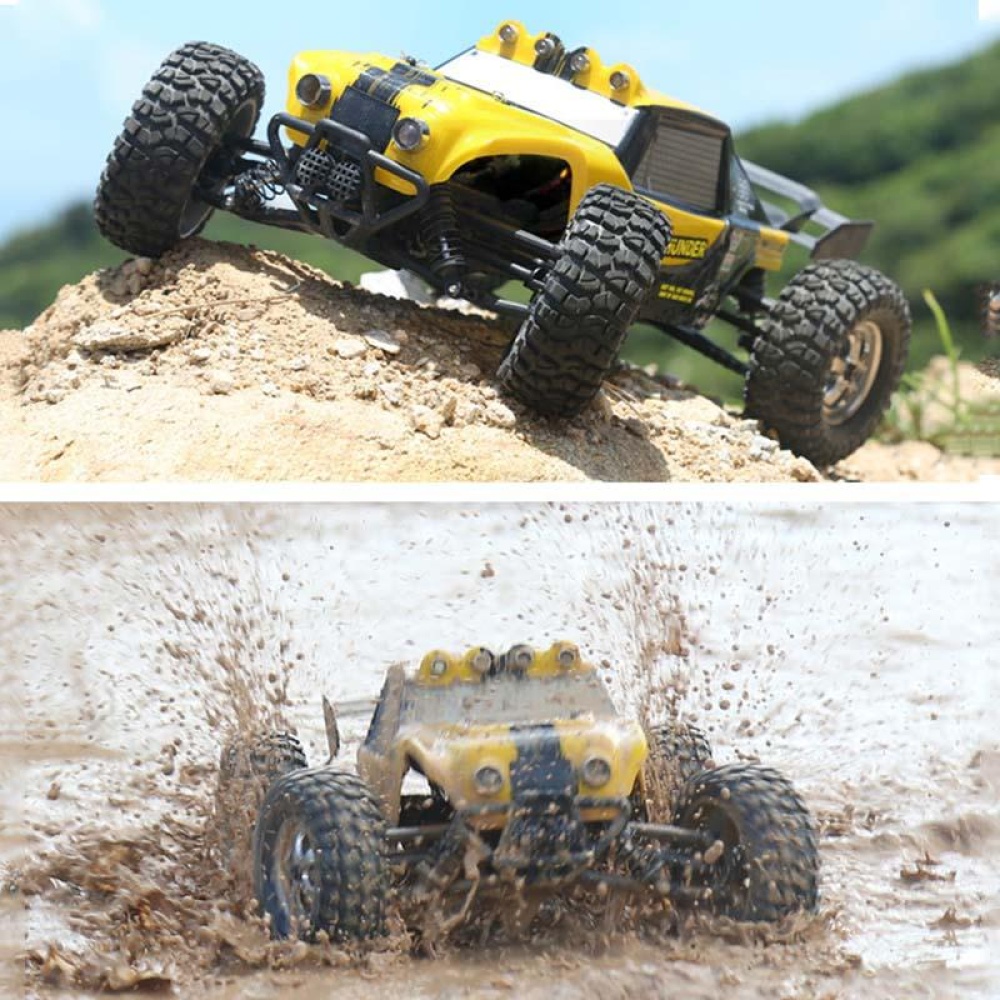 HBX 12891 1/12 RC Car 4WD 2.4GHz 1500mAh Battery Remote Control Truck with LED Light green - Image 3