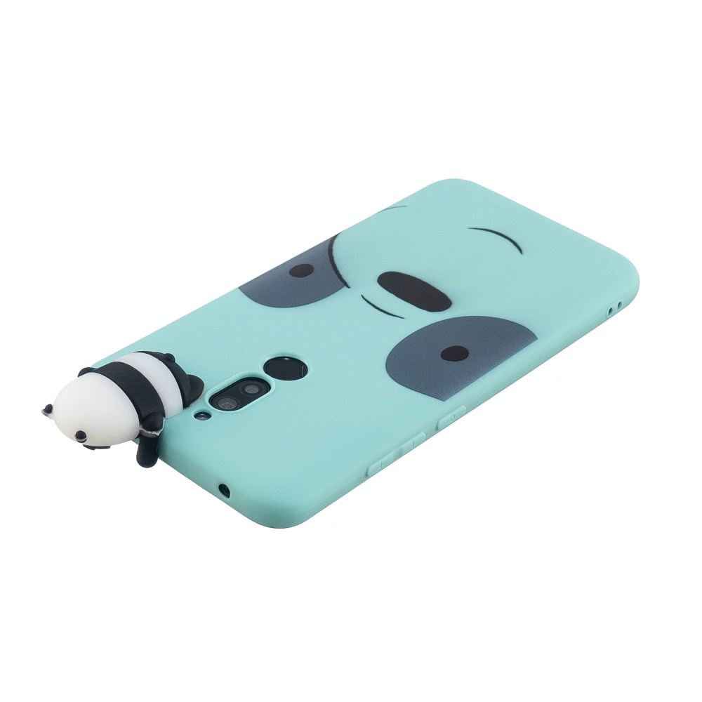 For Redmi 8/8A/5/Note 8T Mobile Phone Case Cute Cellphone Shell Soft TPU Cover with Cartoon Pig Duck Bear Kitten Lovely Pattern Light blue - Image 3