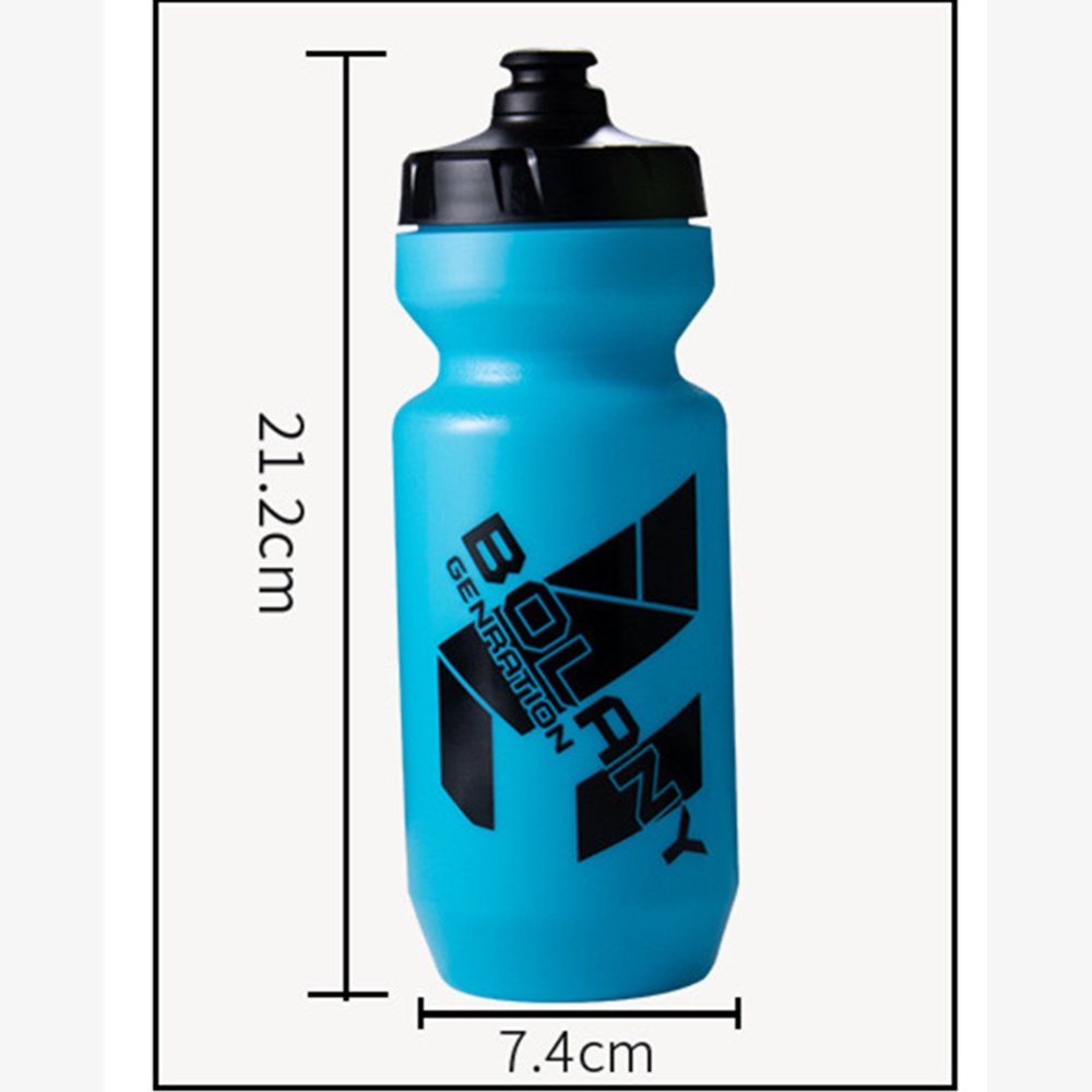 610ml Bike Water Bottle Bicycle Beverage Container For Outdoor Riding Fitness Trainig Transparent gray - Image 3