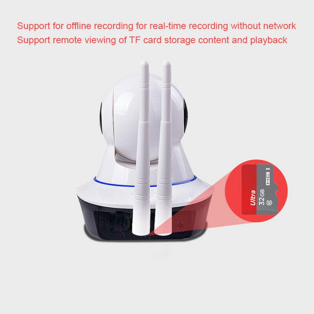 Mobile Phone Remote Wireless Monitor Surveillance Camera Smart Home WIFI AU Plug - Image 3