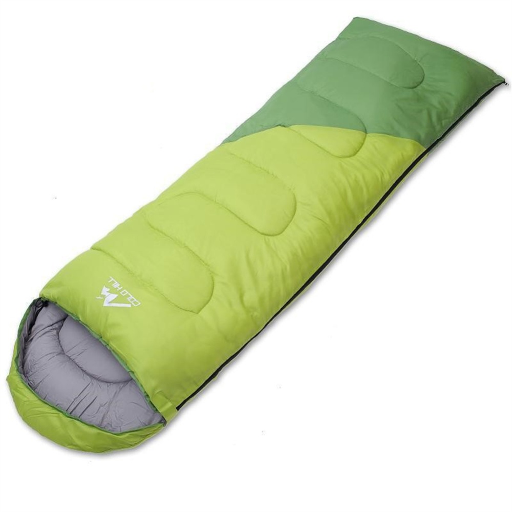 Camping Sleeping Bag Ultralight Waterproof Envelope Backpacking Bags For Outdoor Traveling Hiking green - Image 3