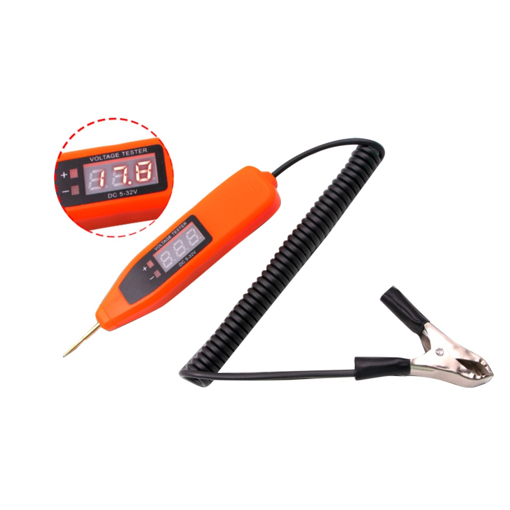 Car Circuit Tester Digital Display Voltage Detection Pen Repair Special Lcd Test Lamp Tools test pen - Image 3