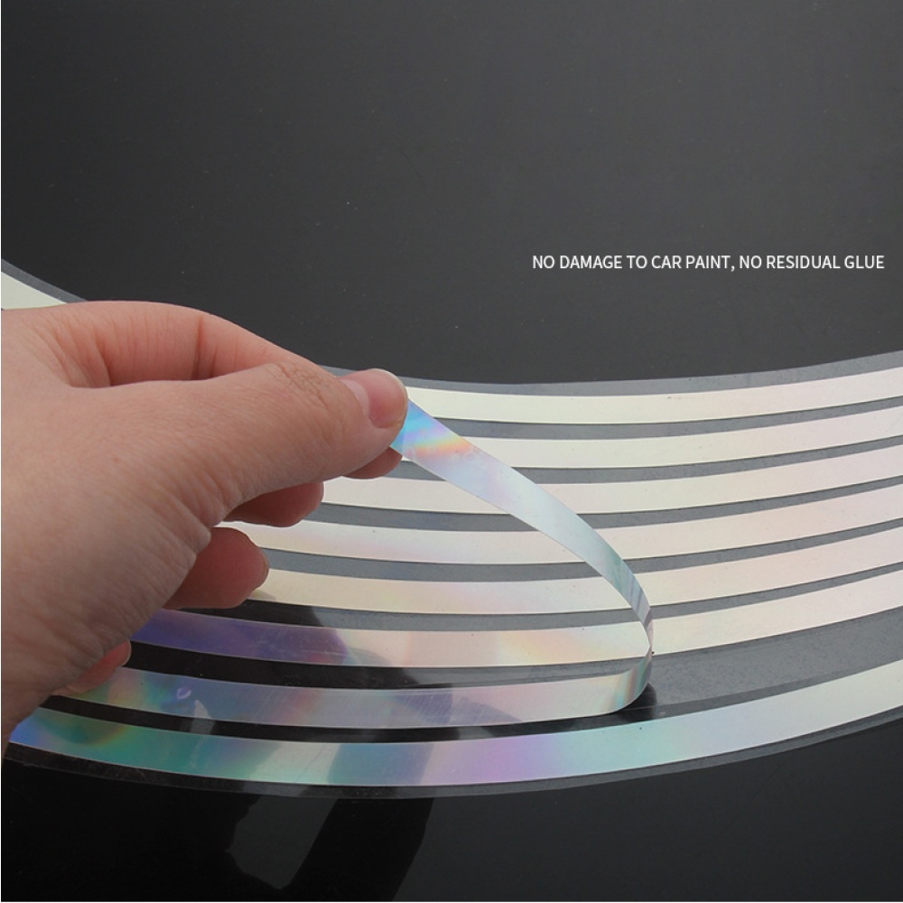 10-19 Inches Wheel Rim Tape For Motorcycle Car Reflective Stripes Waterproof Decoration Stickers - Image 3