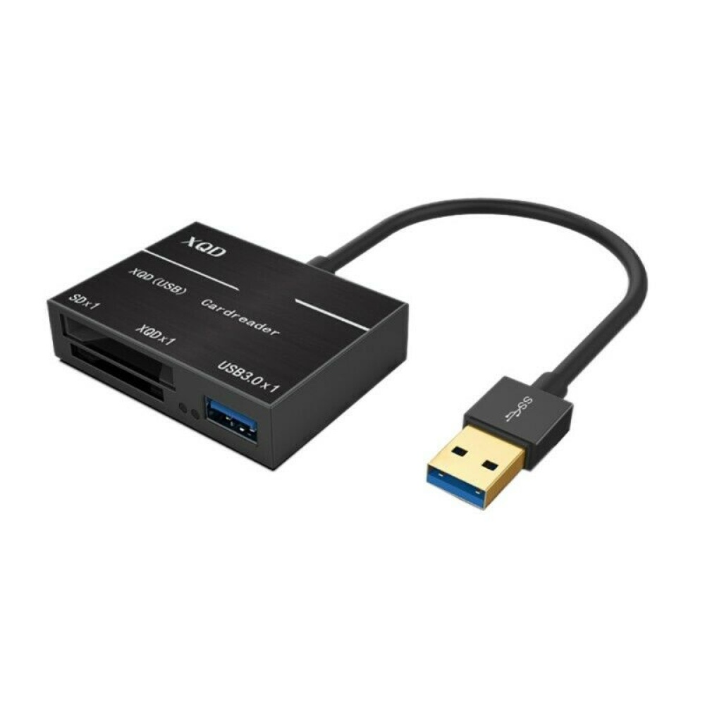 500MB/S High-speed USB3.0 XQD Card Reader Adapter 2.0 Memory black - Image 3