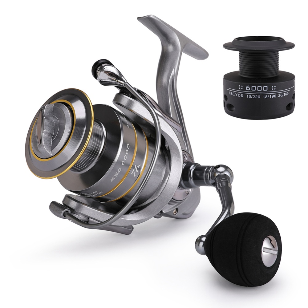 Fishing Reel Spinning Wheel All-metal Wire Cup Equipment KSA3000 - Image 3